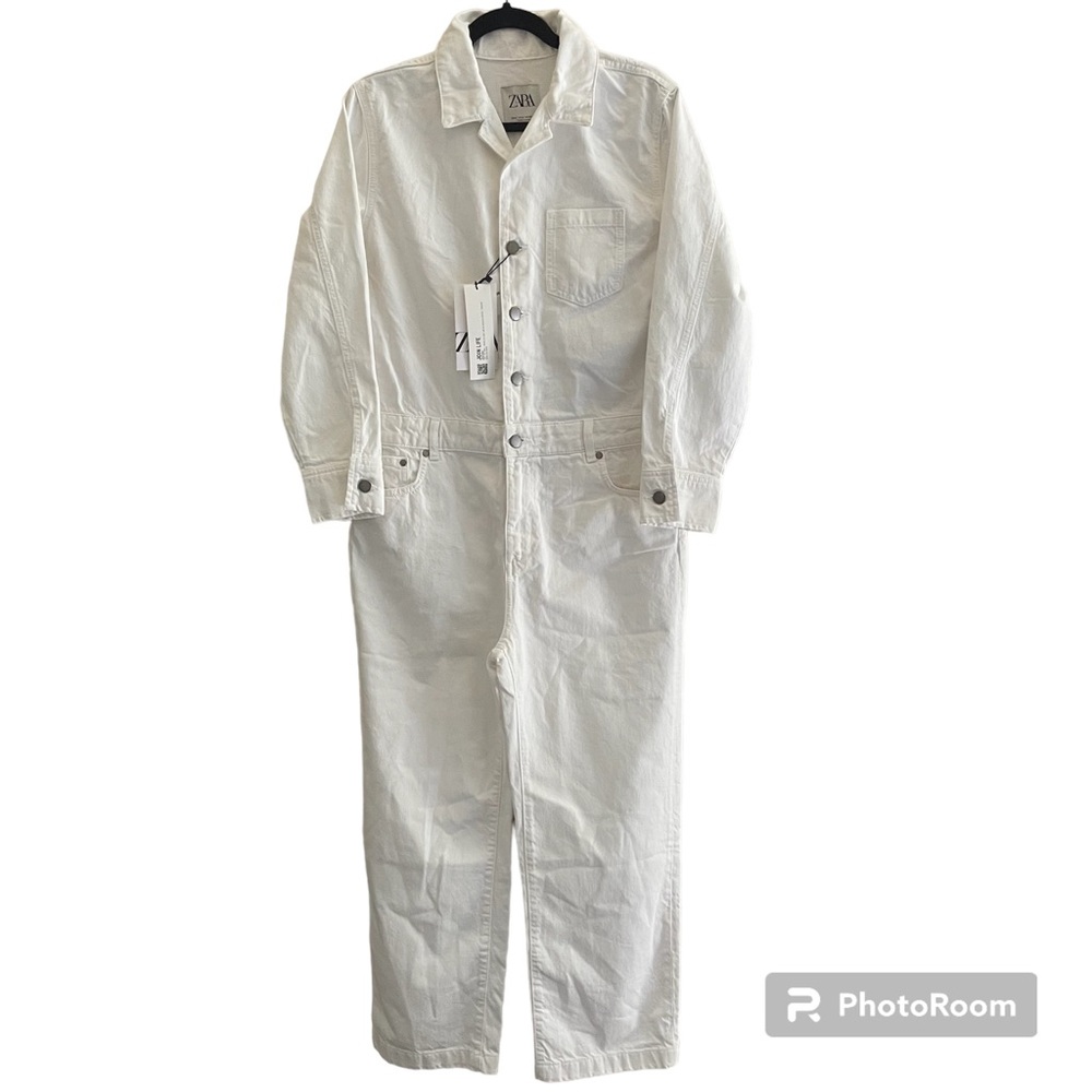 Zara Denim Jumpsuit